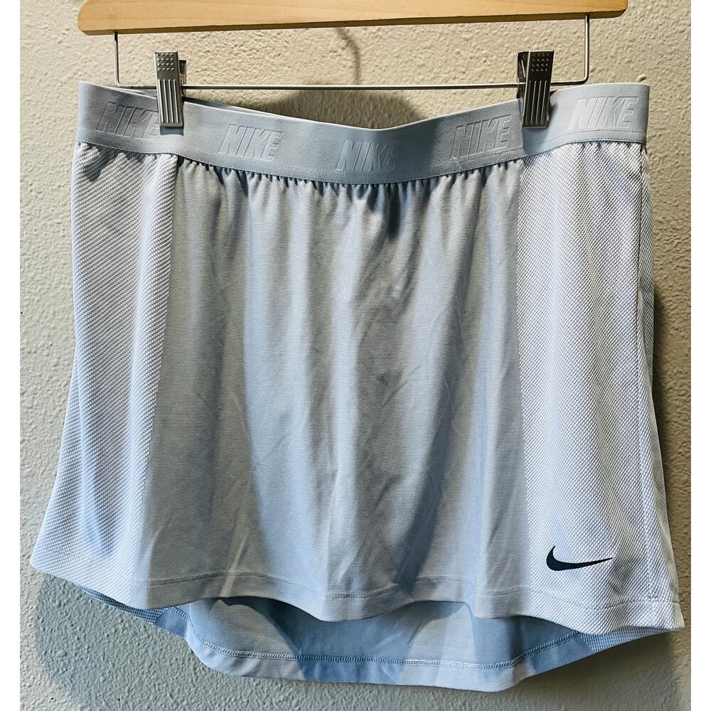 Nike Dri-FIT Women's Athletic Golf Skort Gray Size L Stretch 831484-012